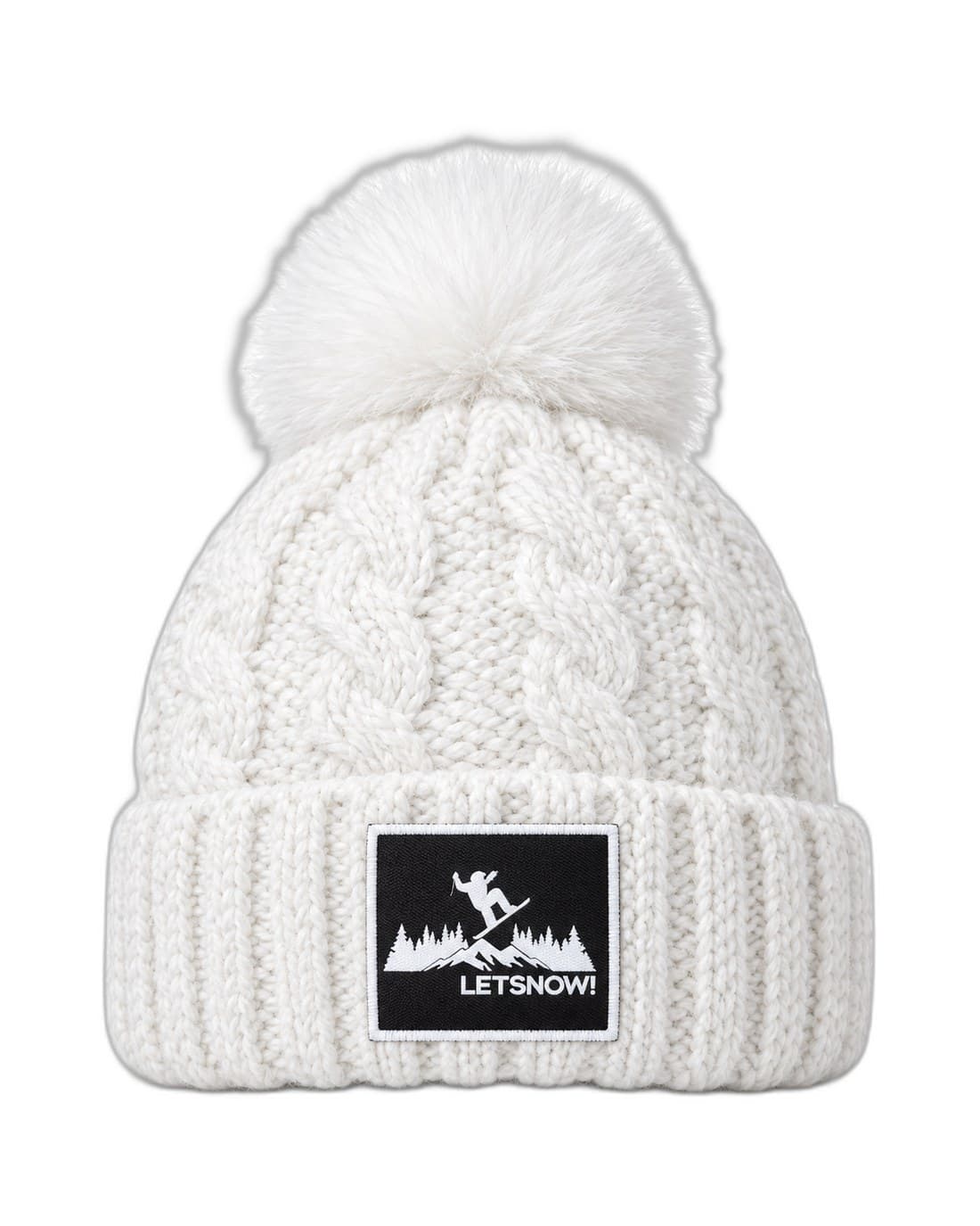 Gorro de lana Let Snow (niño)